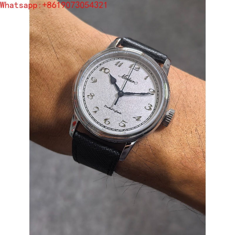 大秦帝国天然ヒョウモン貝手巻き機械式腕時計男性用サファイア防 - Jewelry For Watches のレビューと価格