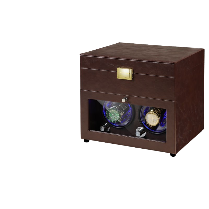 機械式腕時計用ワインダー、腕時計回転台、ジュエリー収納ディス - Watch Display Box のレビューと価格